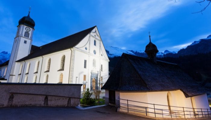 Exploring the rich history of Engelberg Abbey, a centuries-old masterpiece of architecture in Switzerland
