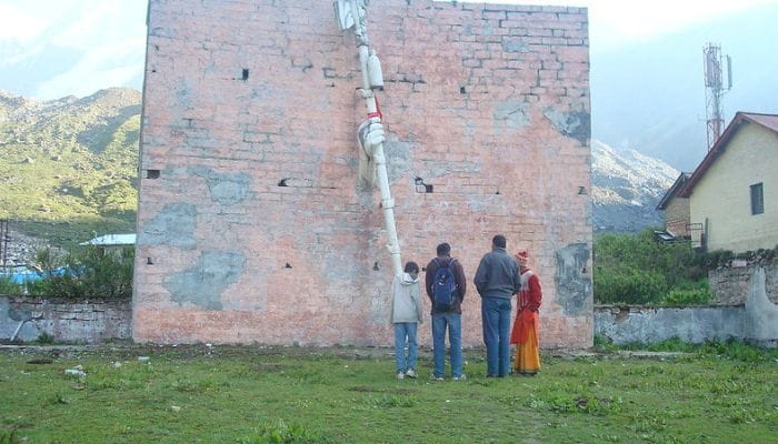 Shankaracharya Samadhi, a spiritual memorial nestled amidst serene surroundings, honoring a revered spiritual figure