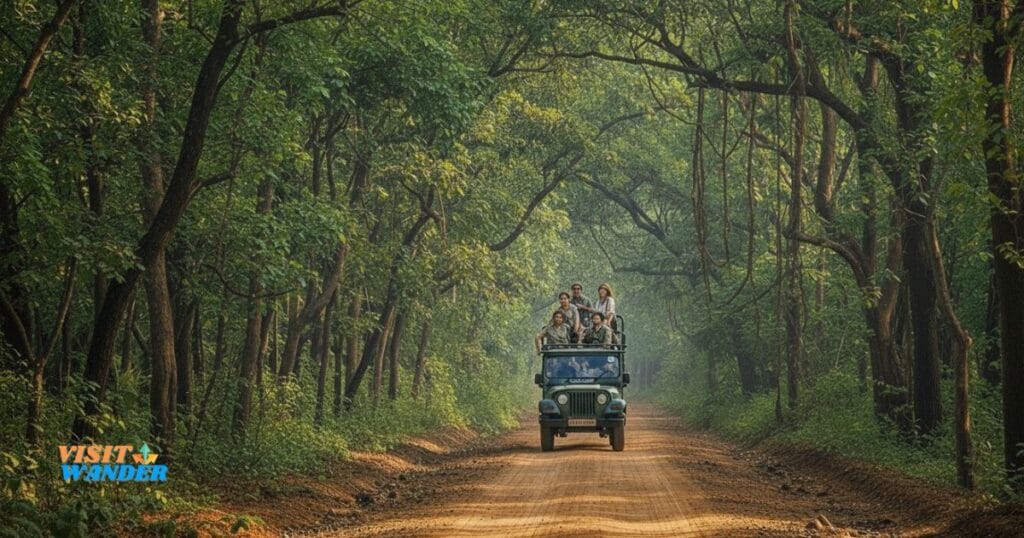 Sasan Gir jeep forest safari adventure in Gujarat