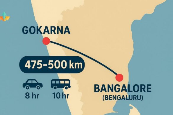 Gokarna to Bangalore: Best Travel Guide with Routes & Fares