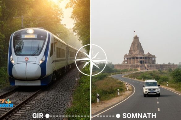 Gir to Somnath Distance: Best Travel Methods