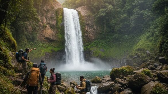 Kalu Waterfall Trekking Epic God Valley Adventure