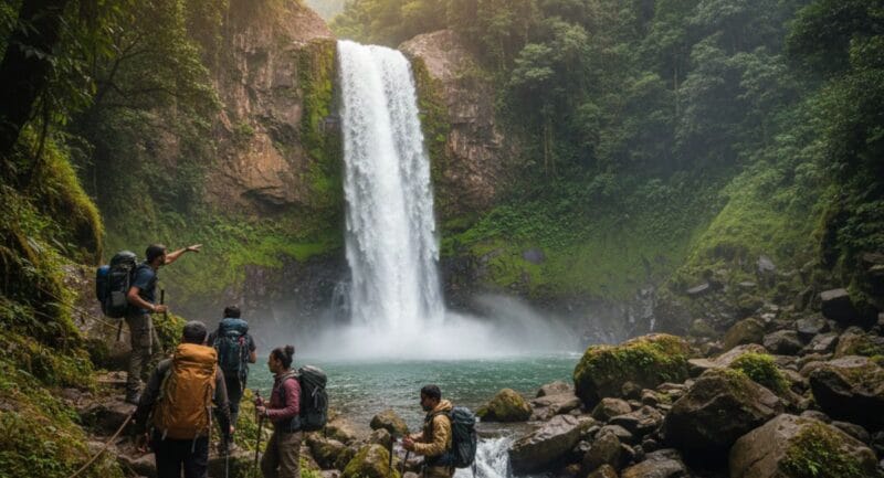Kalu Waterfall Trekking Epic God Valley Adventure