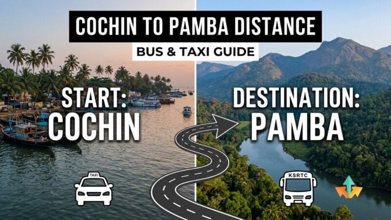 Cochin to Pamba Distance Unbeatable Taxi & Bus Fares Revealed